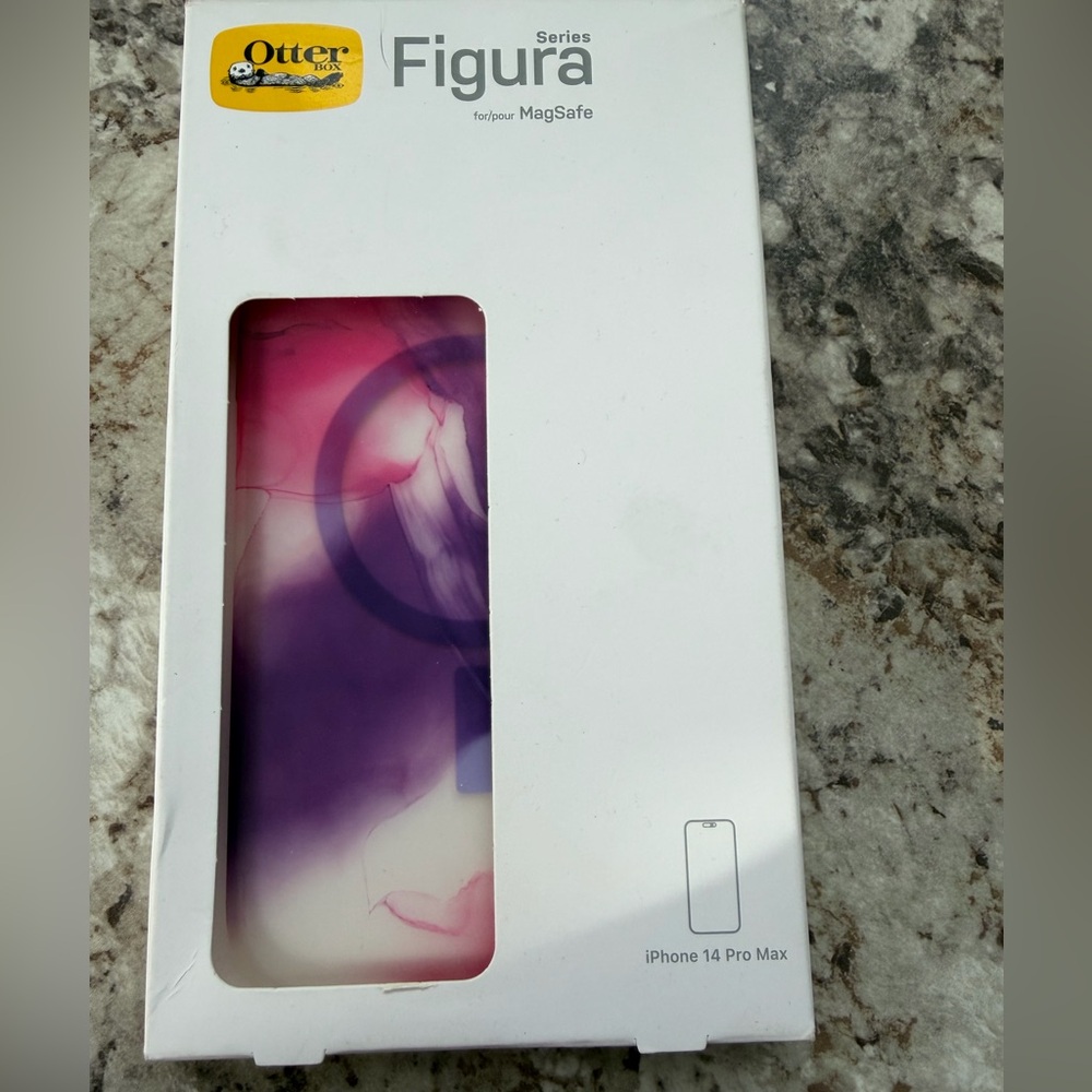 OtterBox Figura Series iPhone 14 Pro Max Case - Pink and Purple